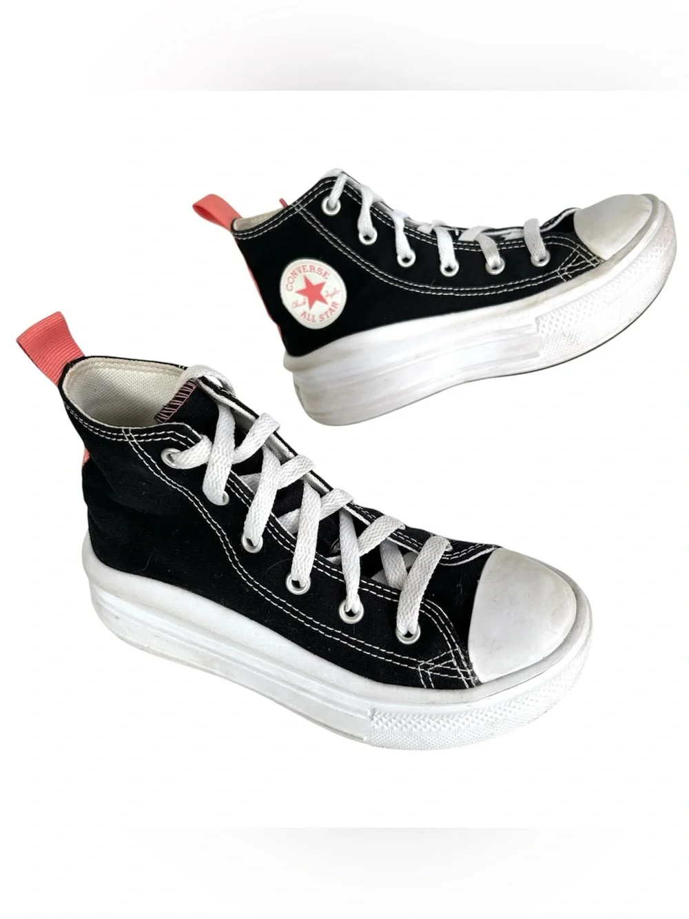 Converse Chuck Taylor All Star Move Platform High-Top Sneaker Junior Size 1